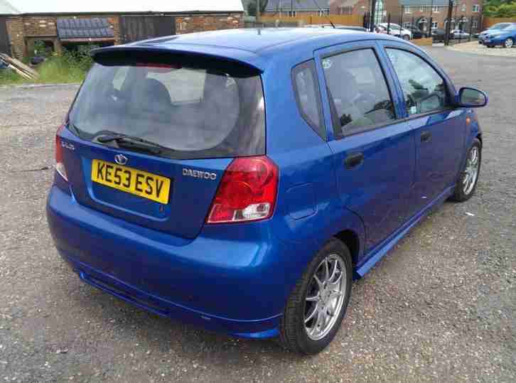 2003 Daewoo Kalos 1.4 Blue 5dr