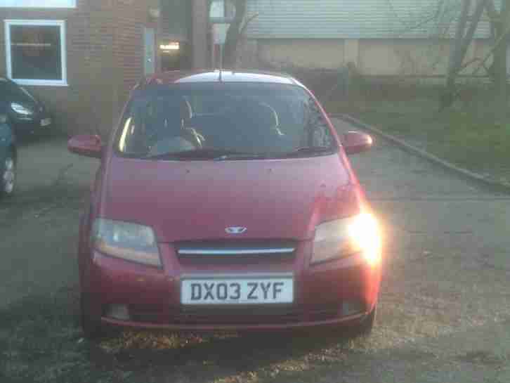 2003 Daewoo Kalos 1.4 SE 5dr 5 door Hatchback