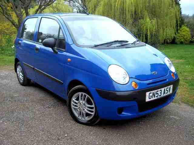 2003 Daewoo Matiz 0.8 SE - 5 doors - APRIL 2018 MOT, LOW MILES - CHEAP INSURANCE