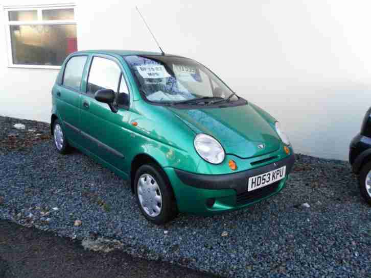 2003 Daewoo Matiz 0.8 SE 5dr Hatchback, Manual, Petrol