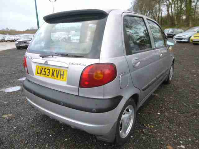 2003 Daewoo Matiz 1.0 SE+ Damaged Salvage