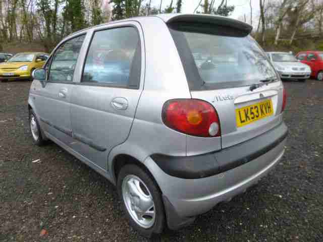 2003 Daewoo Matiz 1.0 SE+ Damaged Salvage