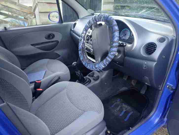 2003 Daewoo Matiz 40,000 miles blue