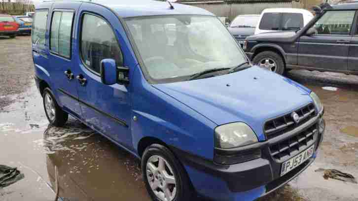 2003 DOBLO JTD ELX BLUE