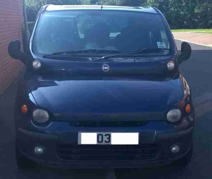 2003 FIAT MULTIPLA 115 ELX JTD BLUE