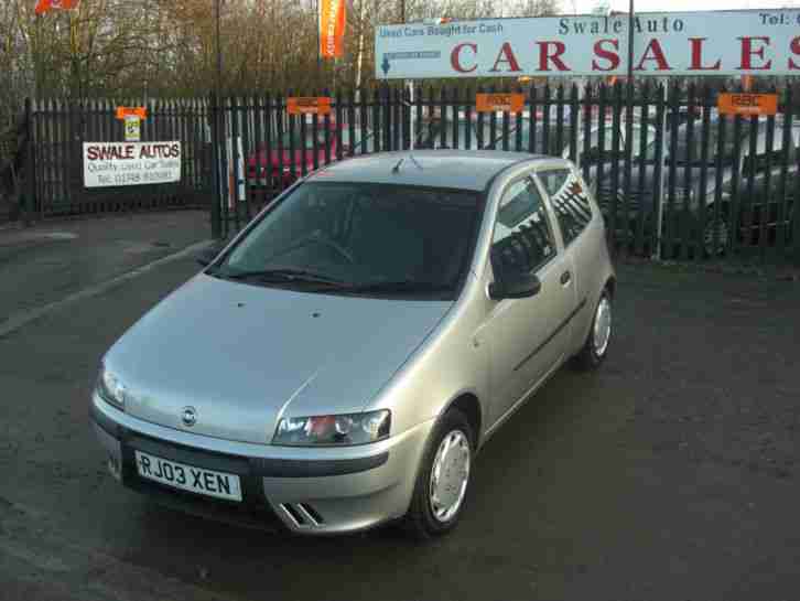 2003 FIAT PUNTO ACTIVE 1.2 ONLY 70,716 MILE IDEAL FIRST CAR FULL SERVICE HISTORY