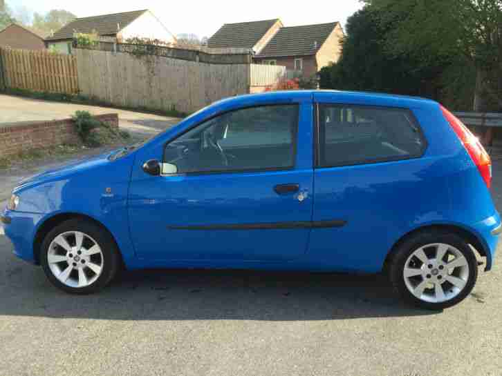 2003 FIAT PUNTO ACTIVE SPORT BLUE