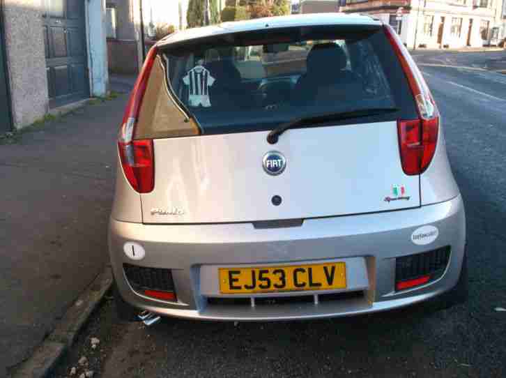 2003 FIAT PUNTO SPORTING 16V GREY