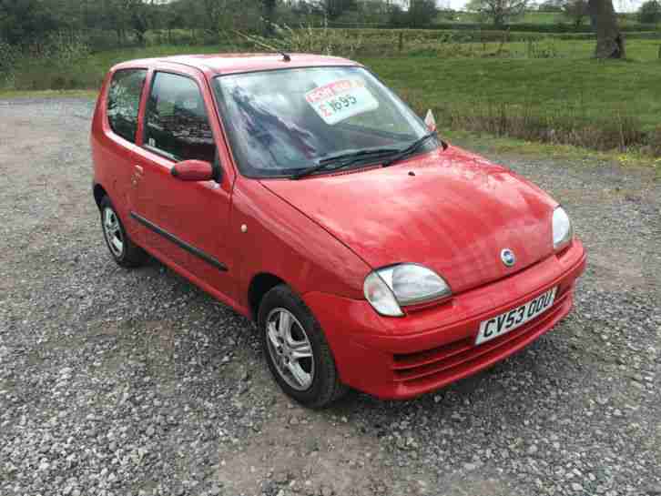 2003 SEICENTO ACTIVE. 31000 MILES ONLY.