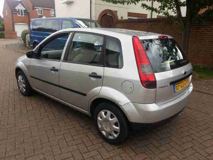 2003 FORD FIESTA 1.25 LX SILVER