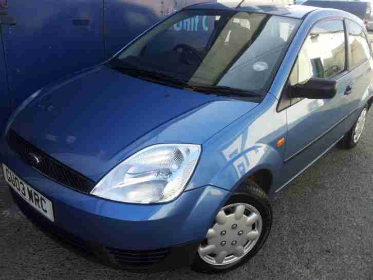 2003 FORD FIESTA FINESSE BLUE 1.3 LOVELY CONDITION LOW MILEAGE IDEAL FIRST CAR