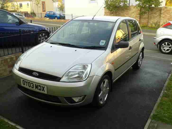 2003 FORD FIESTA ZETEC - LONG MOT AND TAX - SERVICE HISTORY -