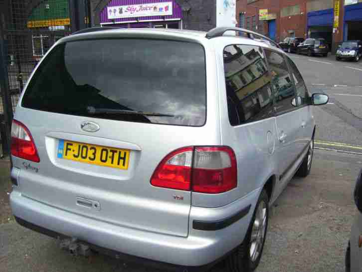2003 FORD GALAXY 1.9TDI GHIA 115BHP TOP OF THE RANGE