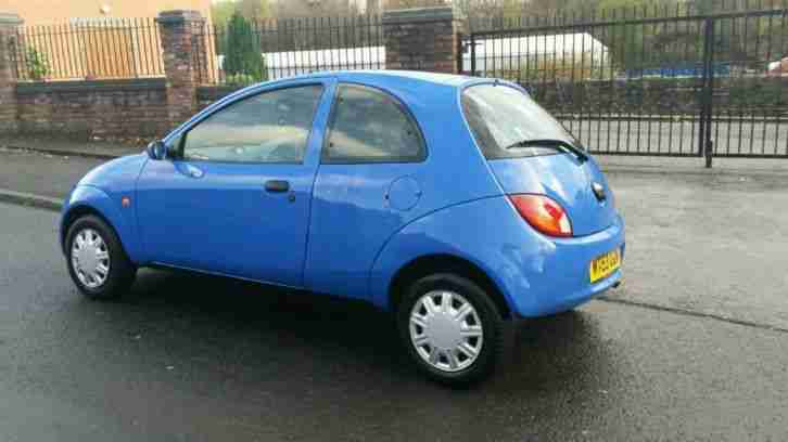 2003 FORD KA COLLECTION BLUE 1.3 FULL MOT 81,000 miles