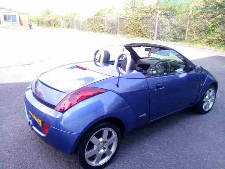 2003 FORD STREETKA BLUE
