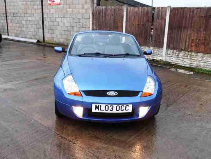 2003 FORD STREETKA LUXURY BLUE