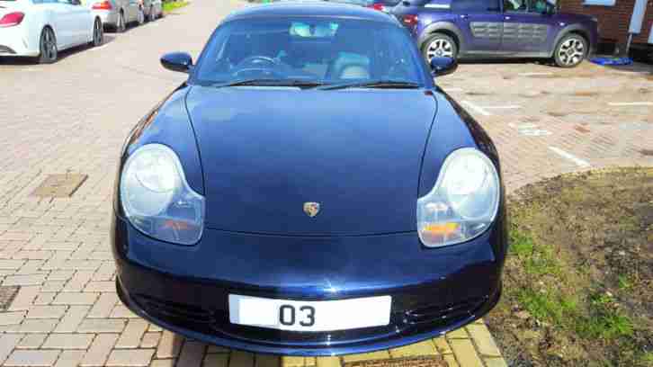 2003 Facelift Porsche Boxster 986 2.7 Manual (FSH, HPI Clear) Midnight Blue