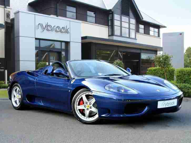 2003 Ferrari 360 3.6 Spider 2dr