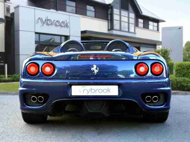 2003 Ferrari 360 3.6 Spider 2dr