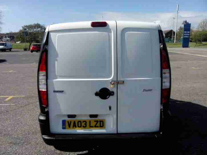 2003 Fiat Doblo 1.9 JTD Diesel.