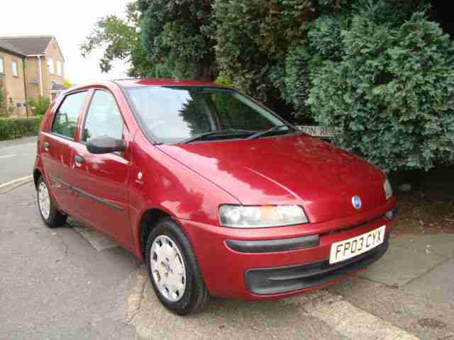 2003 Punto 1.2 Active 12 Months Mot