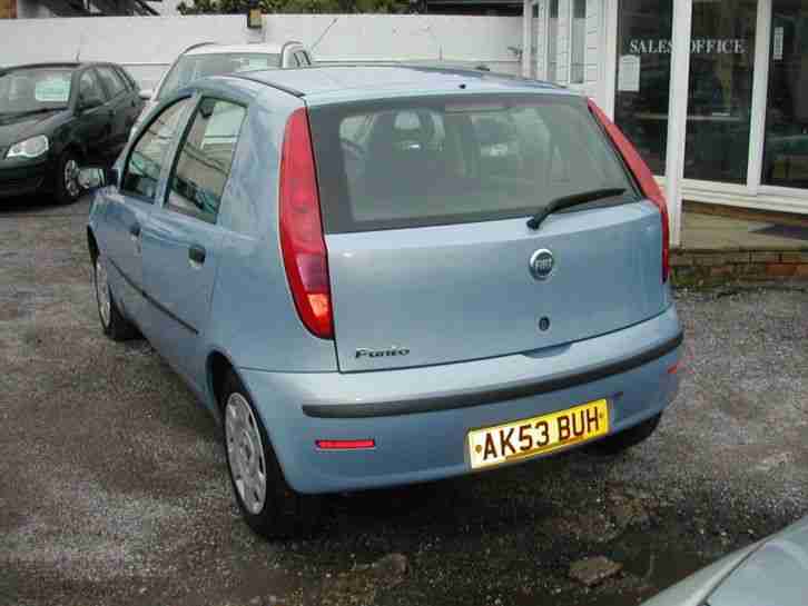2003 Fiat Punto 1.2 Active 5dr 5 door Hatchback