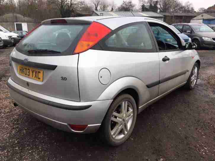 2003 Ford Focus 2.0 i 16v Zetec 3dr