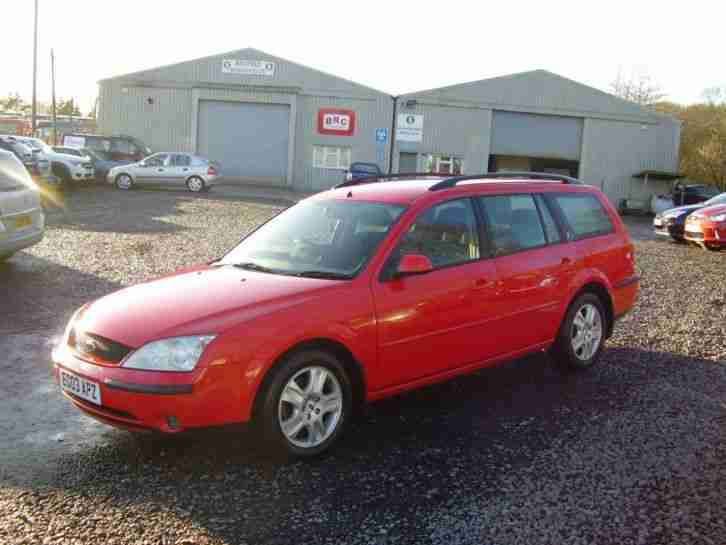 2003 Ford Mondeo 2.0TDCi 130 Ghia 5dr Auto 5 door Estate