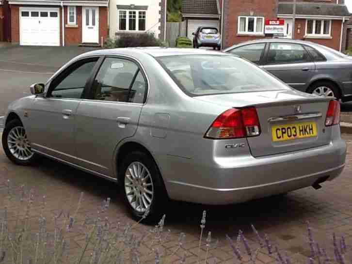 2003 HONDA CIVIC 1.3 SE EXECUTIVE IMA HYBRID 4 DOOR £30 ROAD TAX PER YEAR