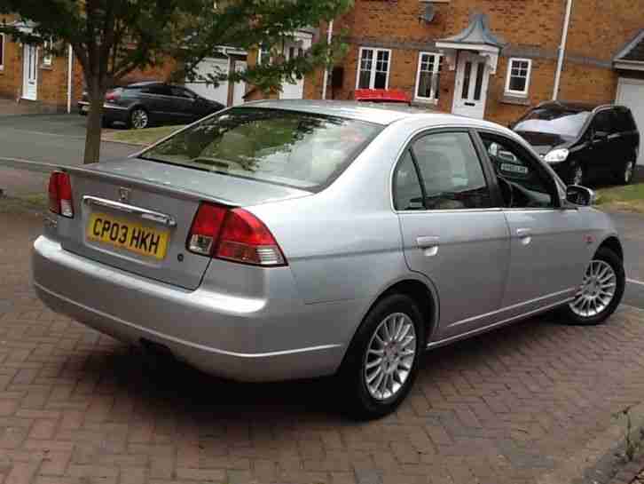 2003 HONDA CIVIC 1.3 SE EXECUTIVE IMA HYBRID 4 DOOR £30 ROAD TAX PER YEAR