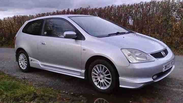 2003 HONDA CIVIC SPORT SILVER