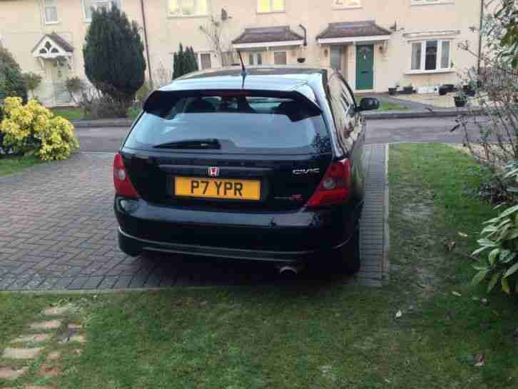 2003 HONDA CIVIC TYPE-R BLACK EP3 13 months MOT Private plate