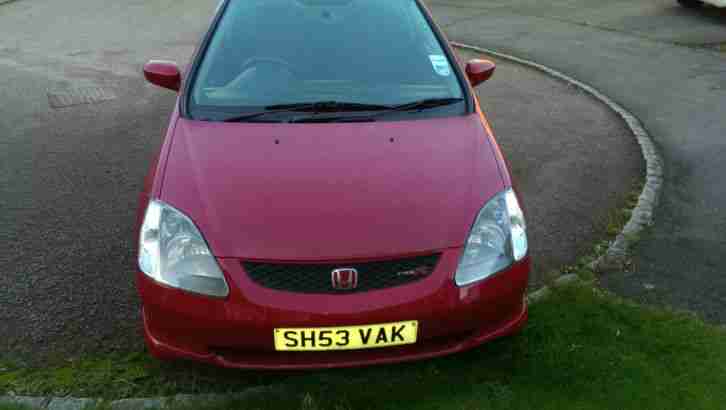 2003 CIVIC TYPE R RED