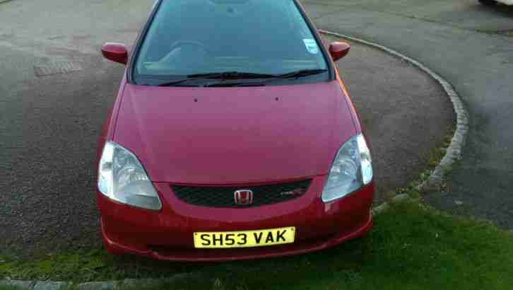 2003 HONDA CIVIC TYPE-R RED