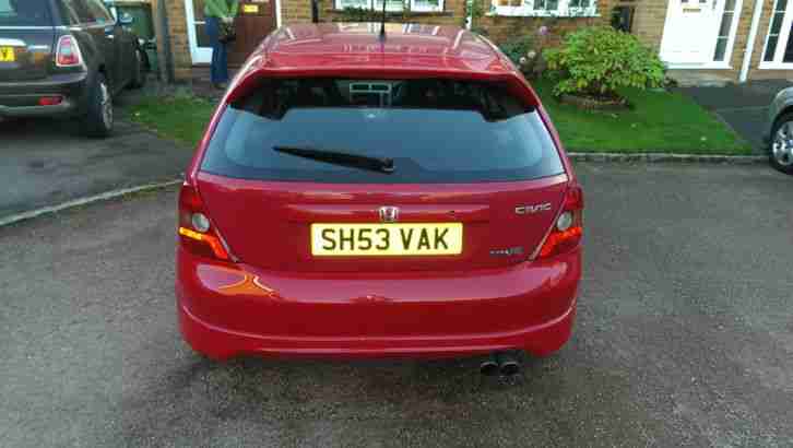 2003 HONDA CIVIC TYPE-R RED
