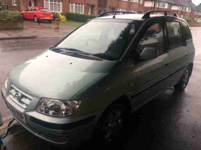 2003 HYUNDAI MATRIX GSI SILVER spares or repair