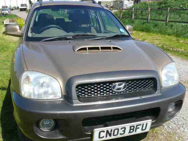 2003 HYUNDAI SANTA FE AUTO BEIGE