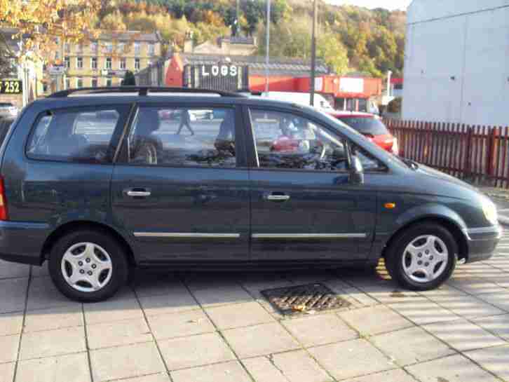 2003 HYUNDAI TRAJET 2.0 petrol 7 SEATER MOT MARCH 2017