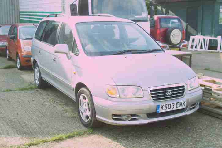 2003 HYUNDAI TRAJET GSI TD SILVER