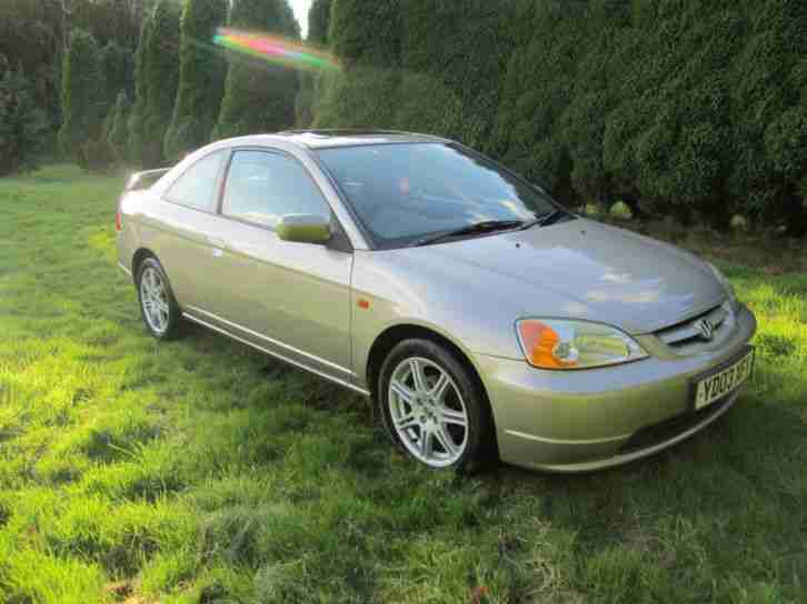 2003 Honda Civic 1.7i VTEC Coupe Only 65000mls 2 owners full service history