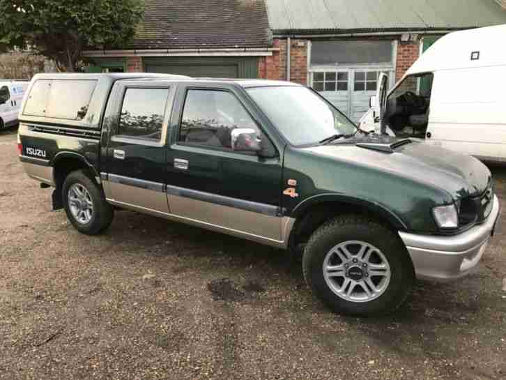 2003 ISUZU 2.5 TF BRAVA PICK-UP 4 SPORT TD LWB 4X4 DOUBLE CAB 76K NO VAT