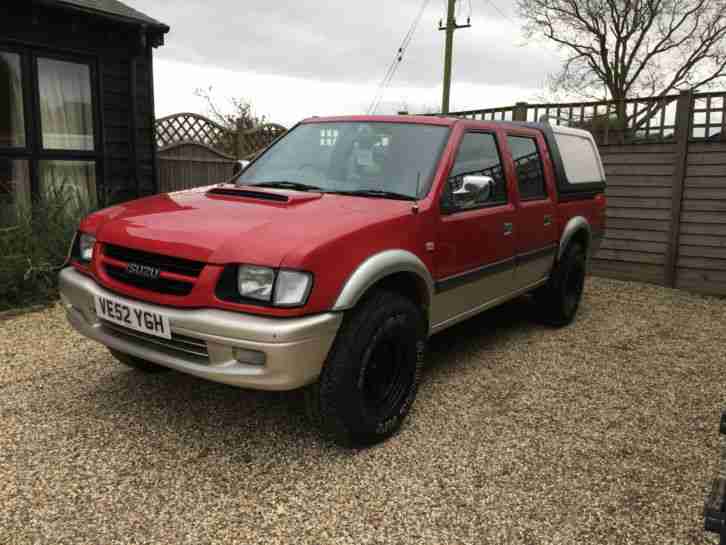 2003 PICK UP 4 SPORT TD LWB RED SILVER