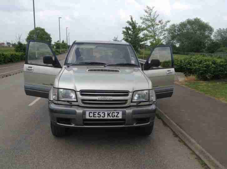 2003 ISUZU TROOPER CITATION DT SWB NEW CAMBELT