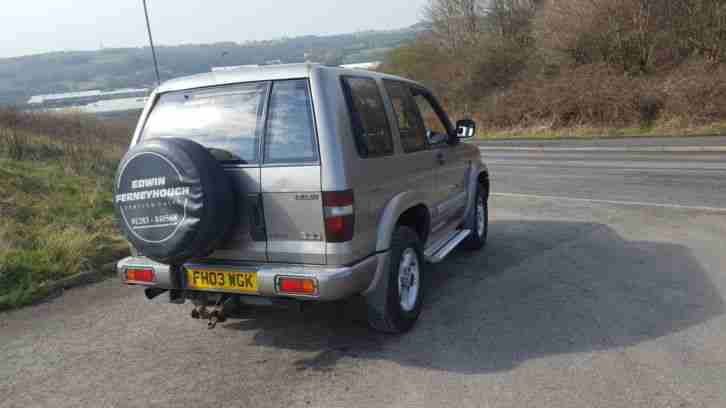 2003 ISUZU TROOPER DUTY DT SWB MANUAL, GREY, CLEAN 4X4, DRIVES WELL, LOW MILES.