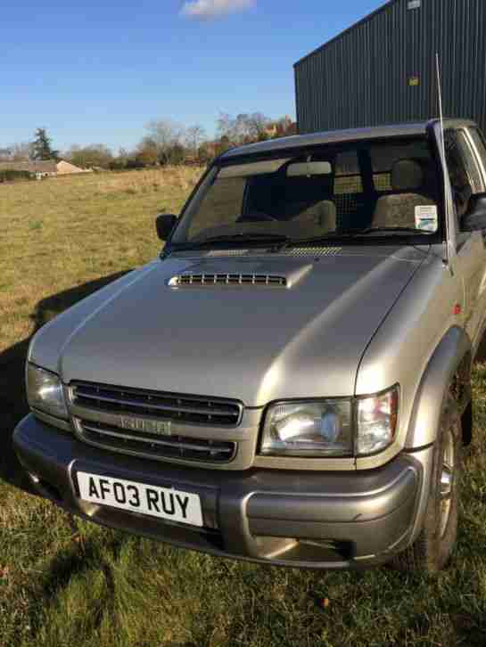 2003 TROOPER TURBO DIESEL SILVER