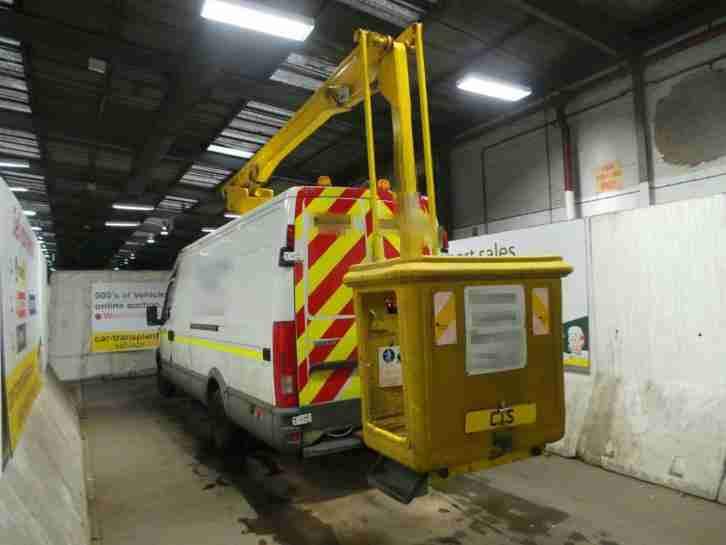 2003 Iveco Daily 50C13 Cherry Picker SYLTONE DA14 swl 200kg 2 person OUTRIGGERS
