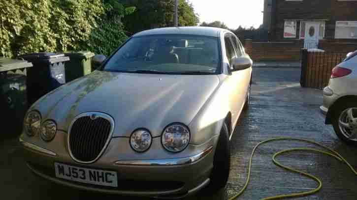 2003 JAGUAR S-TYPE V6 AUTO BEIGE