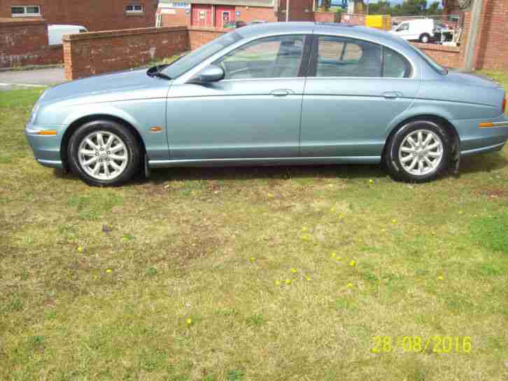 2003 JAGUAR S-TYPE V6 SE AUTO BLUE ONLY 66K WITH 1 OWNER FROM NEW XKR/XTYPE