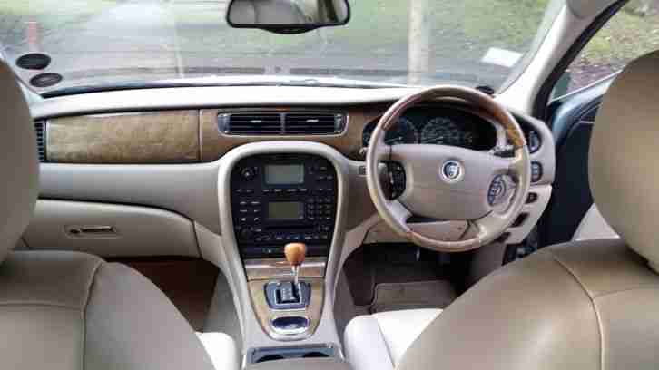 2003 JAGUAR S-TYPE V6 SE AUTO SILVER LOW MILEAGE