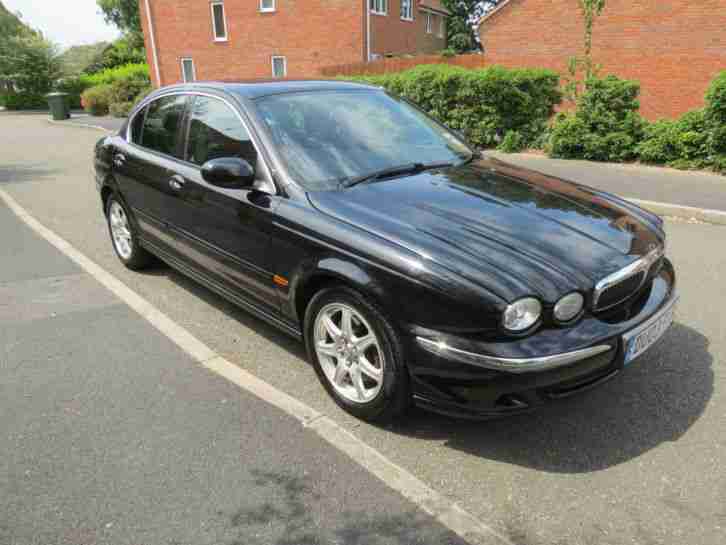 2003 JAGUAR X-TYPE 2.0 V6 BLACK